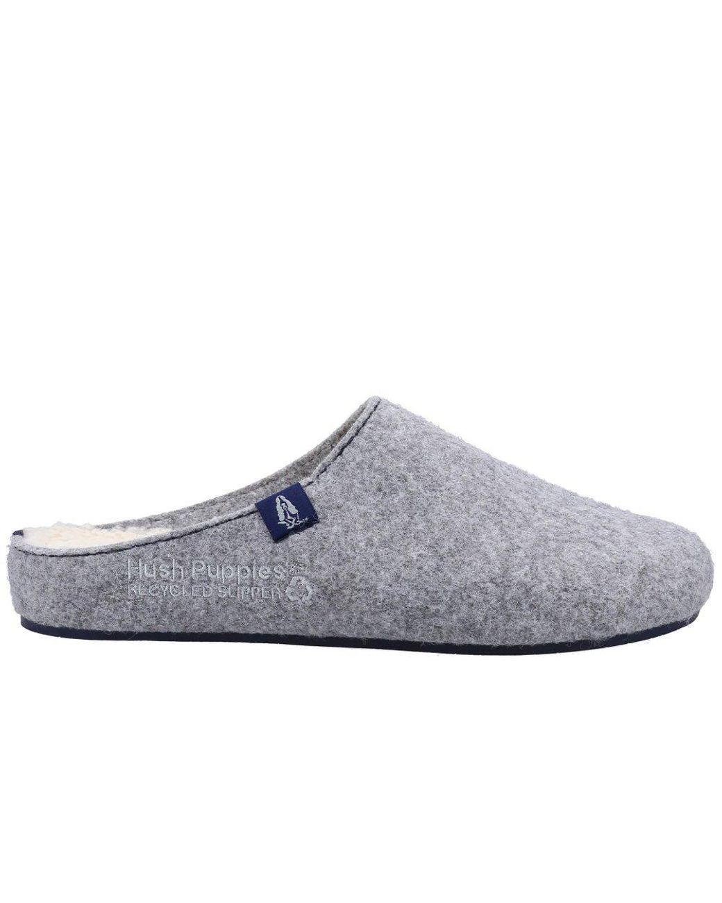 Hush Puppies Gray The Good Slipper Slippers for men