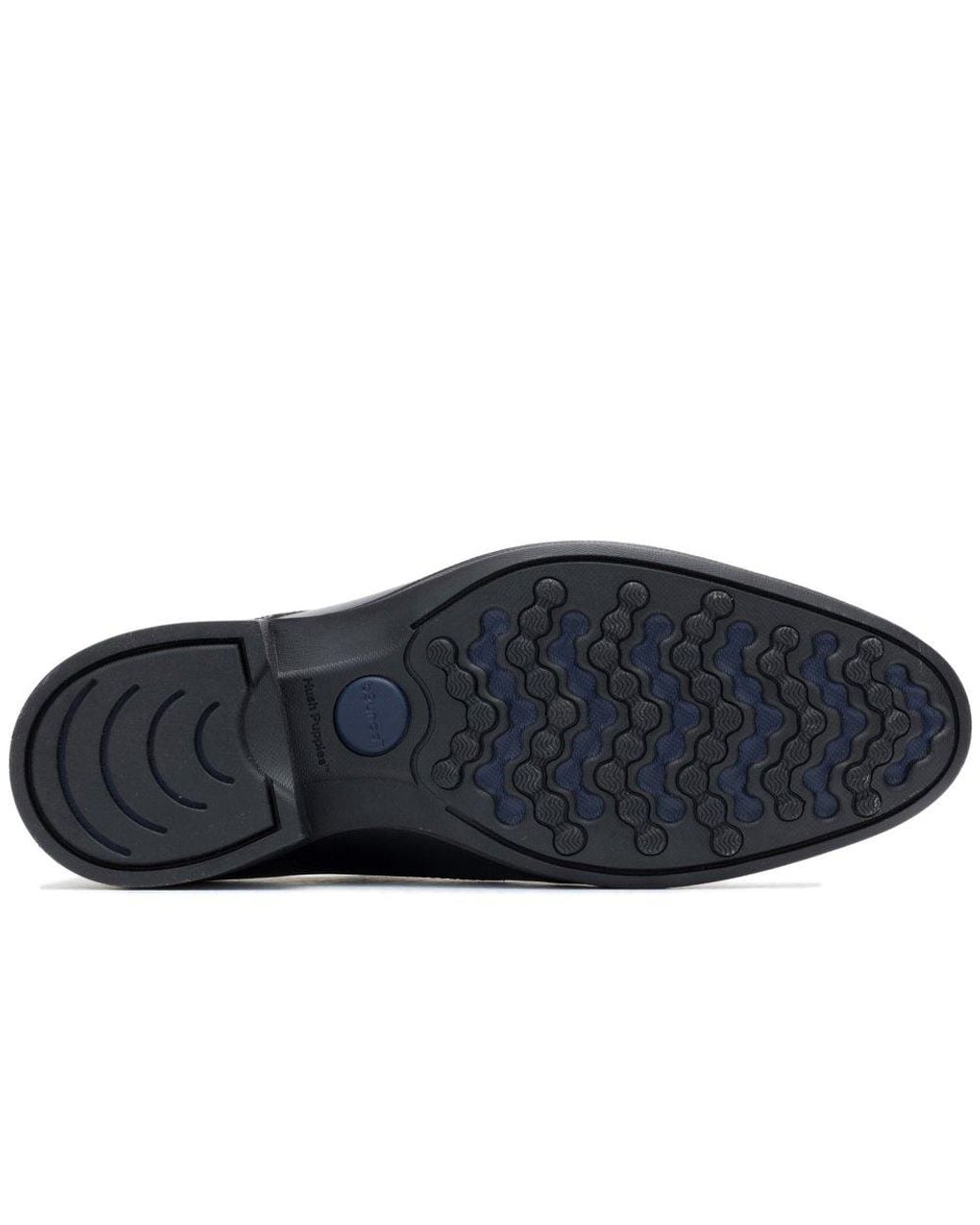 Hush Puppies Black Lewis Oxford Shoes for men
