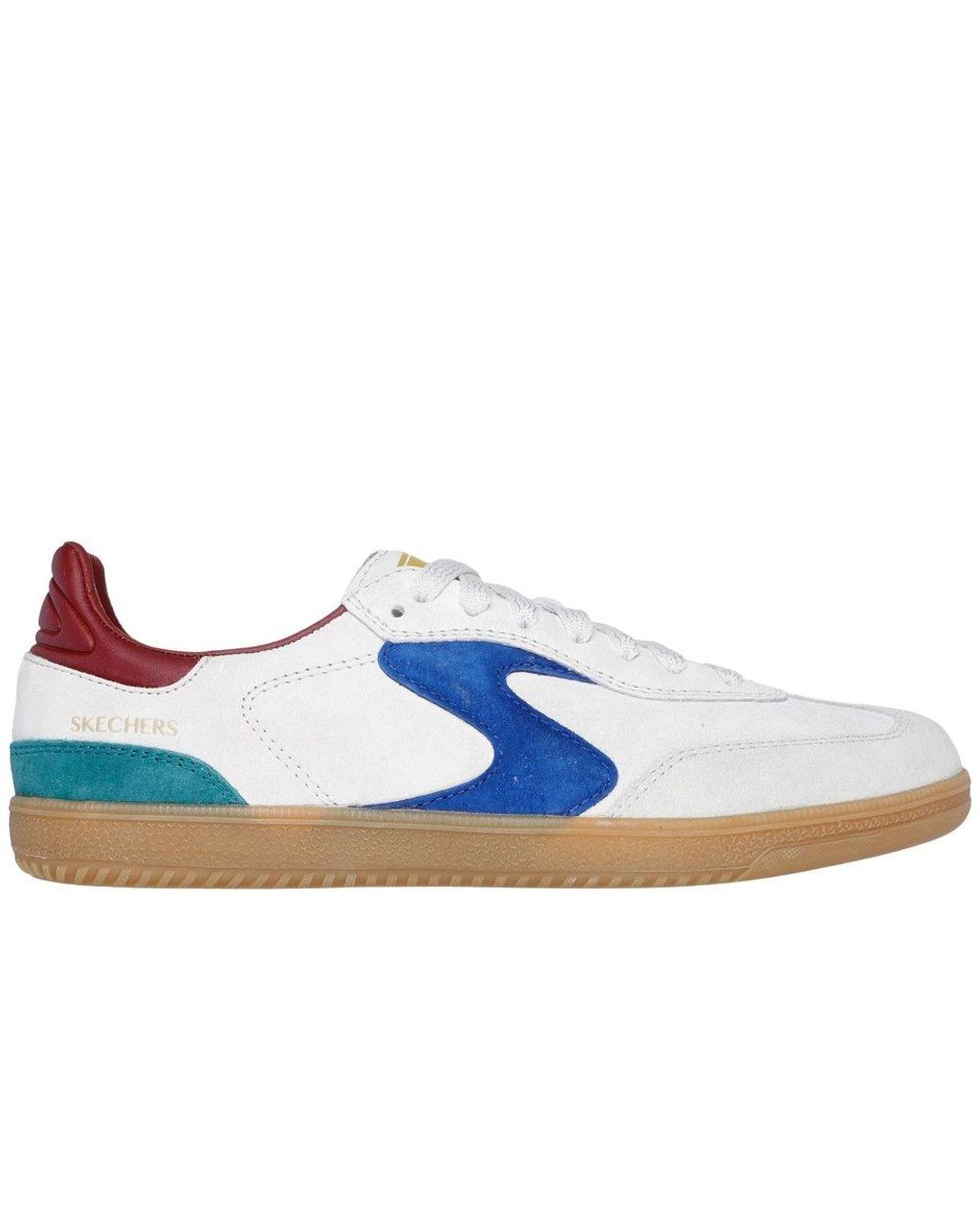 Skechers White Hotshot For The Win Trainers