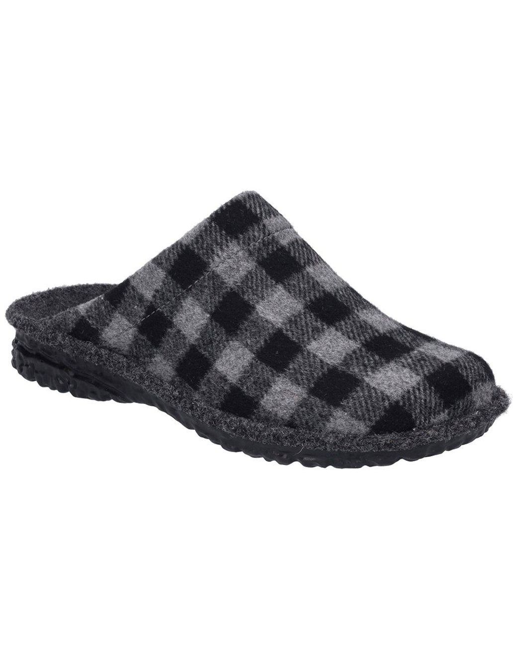 Josef Seibel Black Toulouse 03 Slippers for men