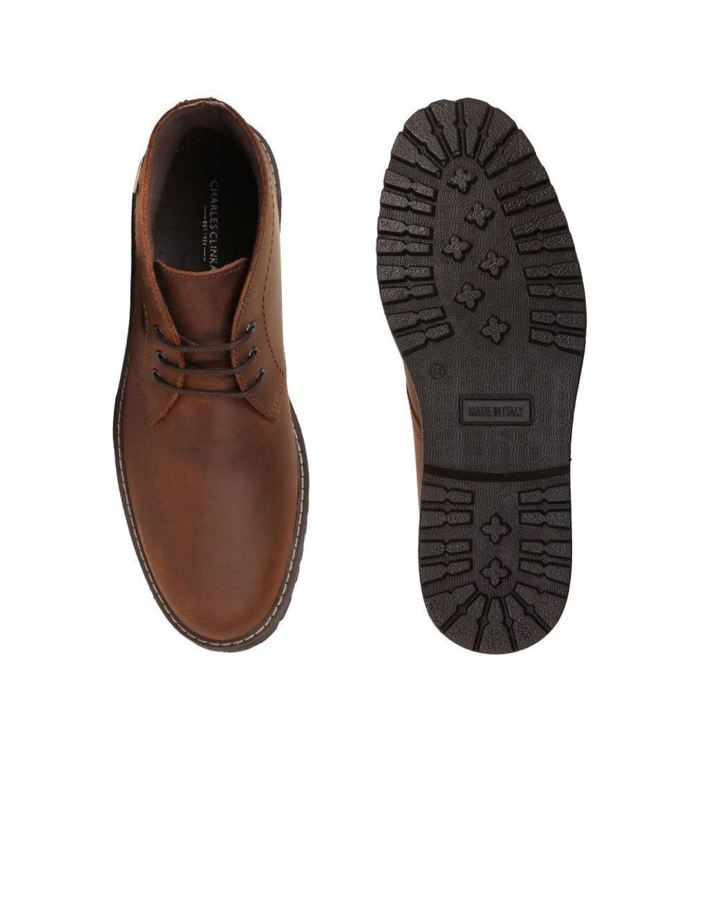 Charles Clinkard Brown Clint Chukka Boots for men