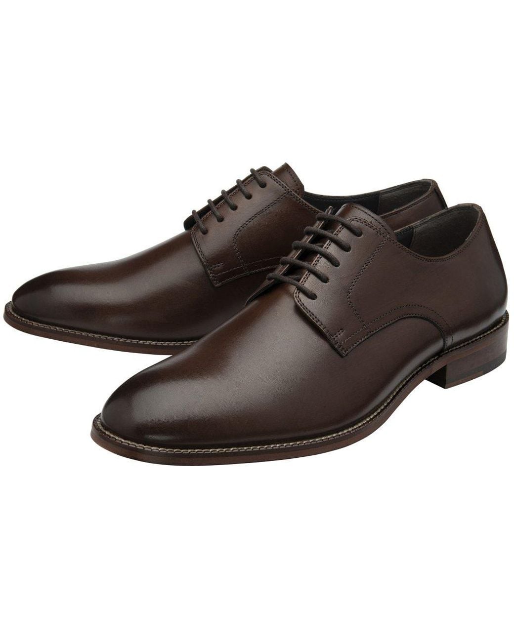 Frank Wright Brown Drake Formal Shoes for men