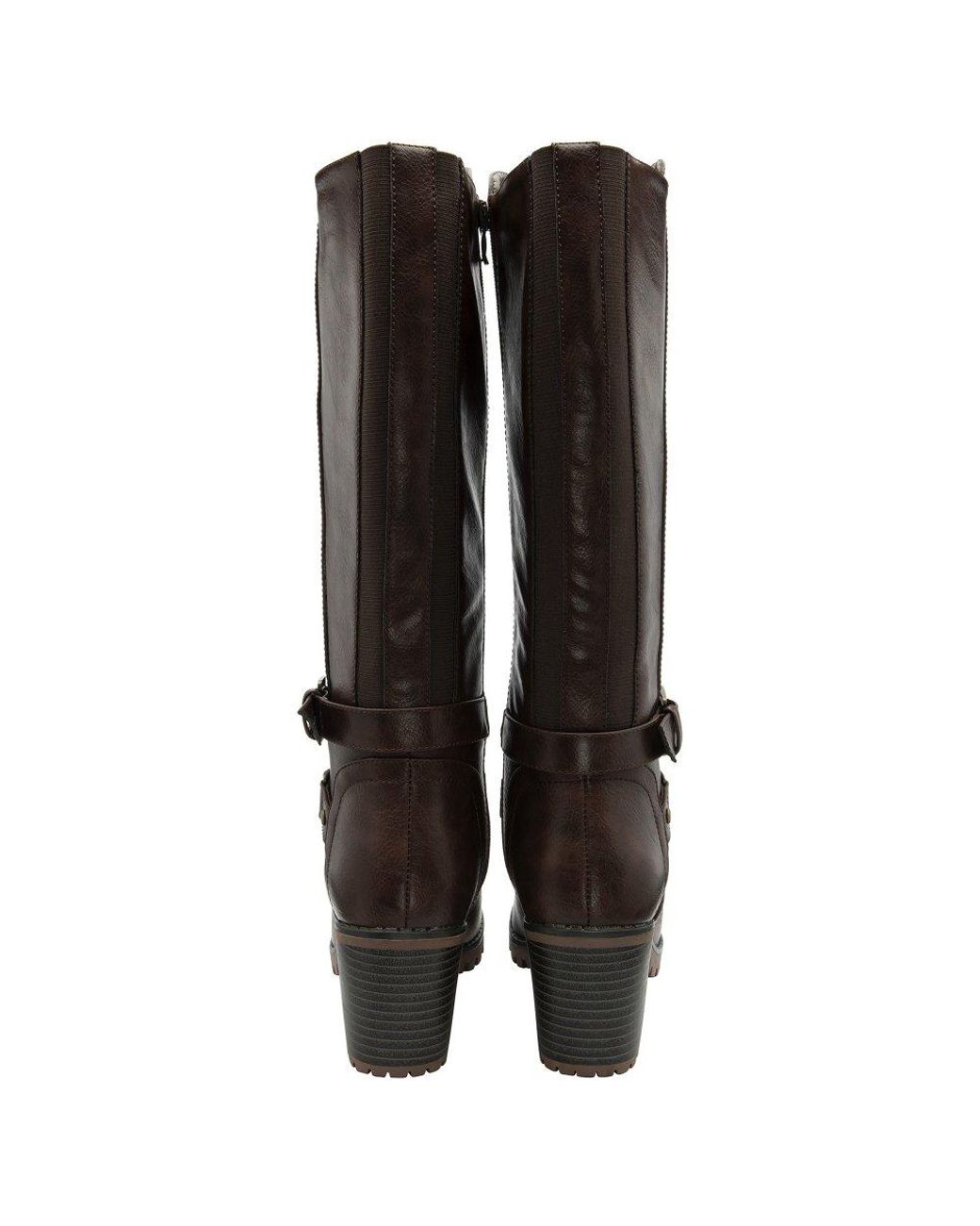 Lotus Brown Melina Knee High Boots