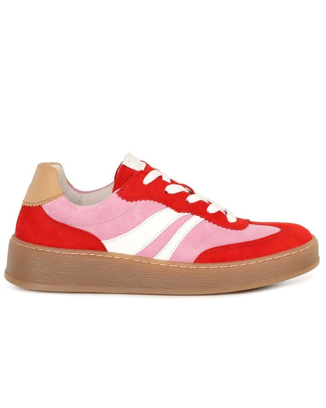 Gabor Red Dahma Trainers