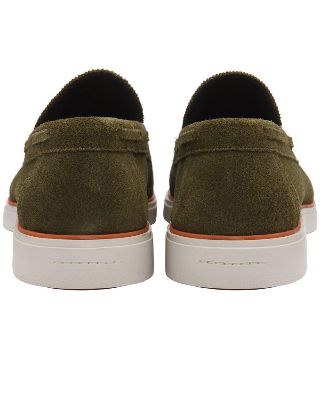 Frank Wright Green Simmons Ii Loafers for men