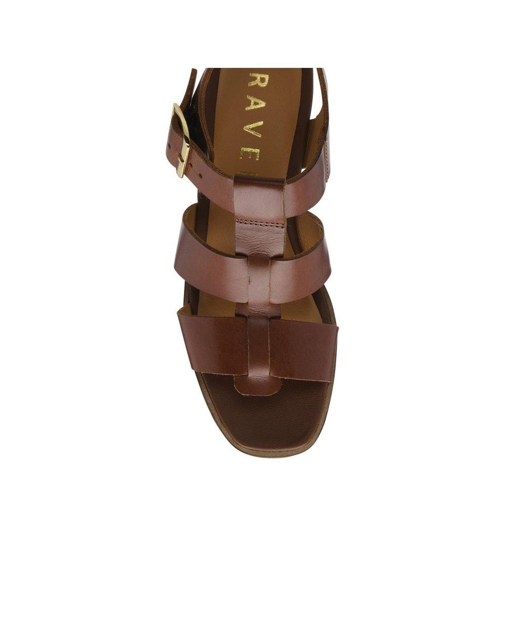 Ravel Brown Togston Heeled Sandals