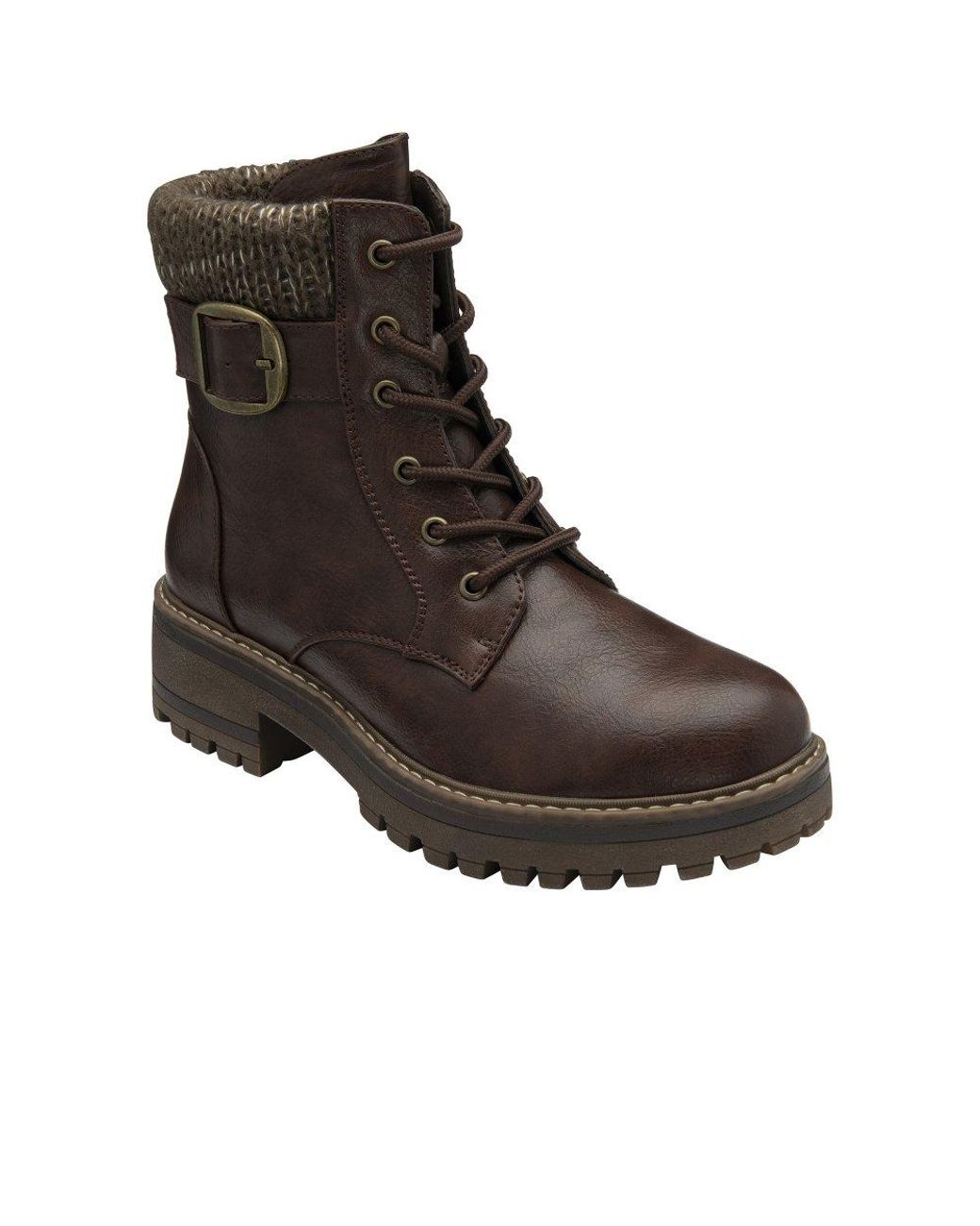 Lotus Brown Gretal Ankle Boots