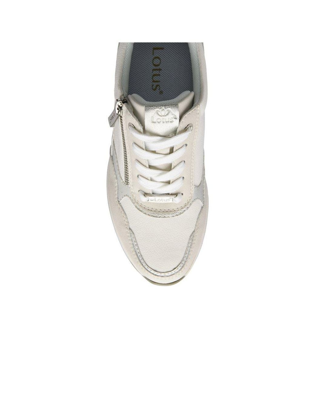 Lotus White Bianchi Trainers