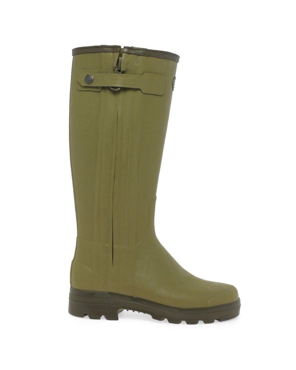 Le Chameau Green Chasseur Neo Wellingtons for men