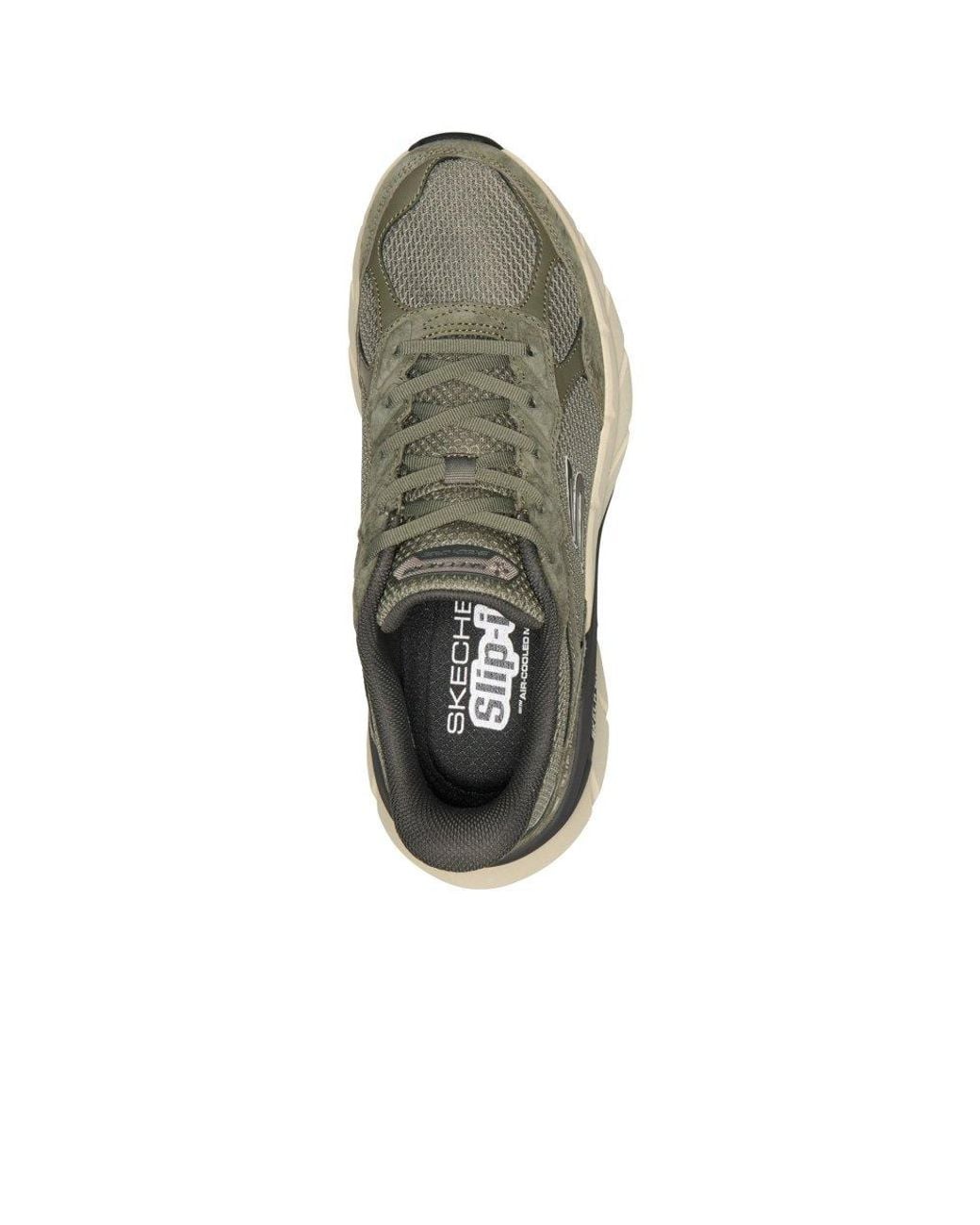 Skechers Gray Skech Cage Lexon Trainers for men