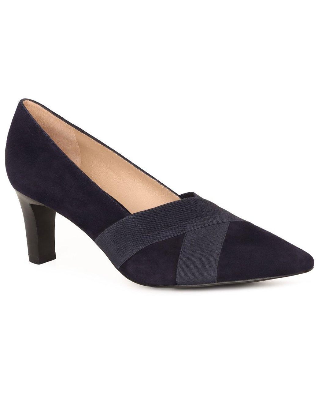 Peter Kaiser Blue Pisa Court Shoes