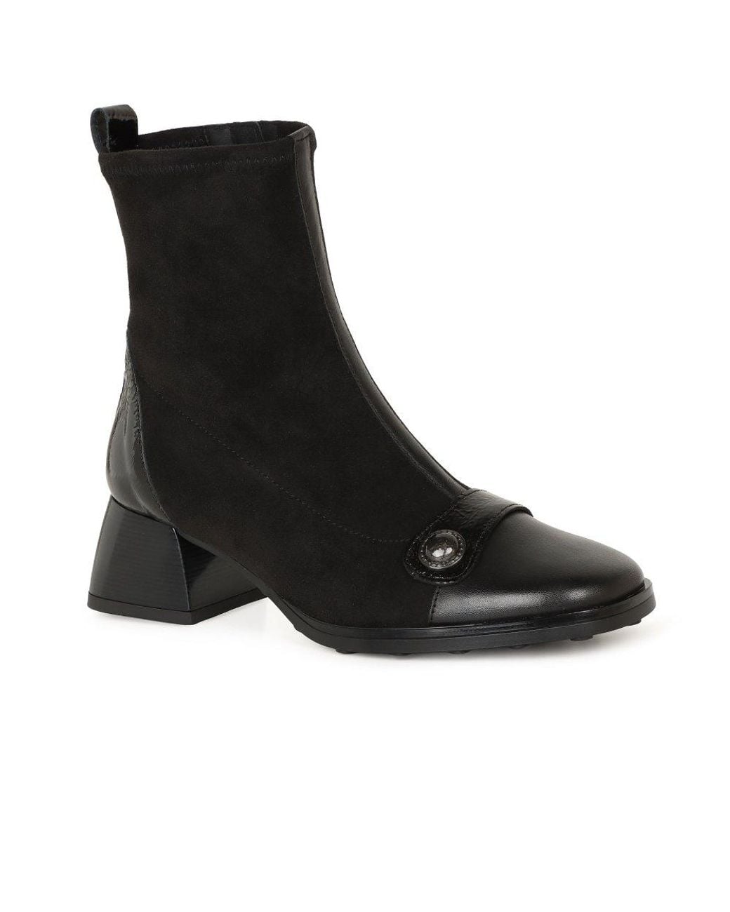 Hispanitas Black Marsella Ankle Boots