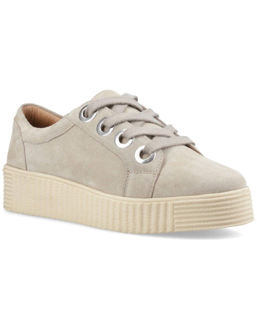 Hush Puppies White Tamsin Trainers