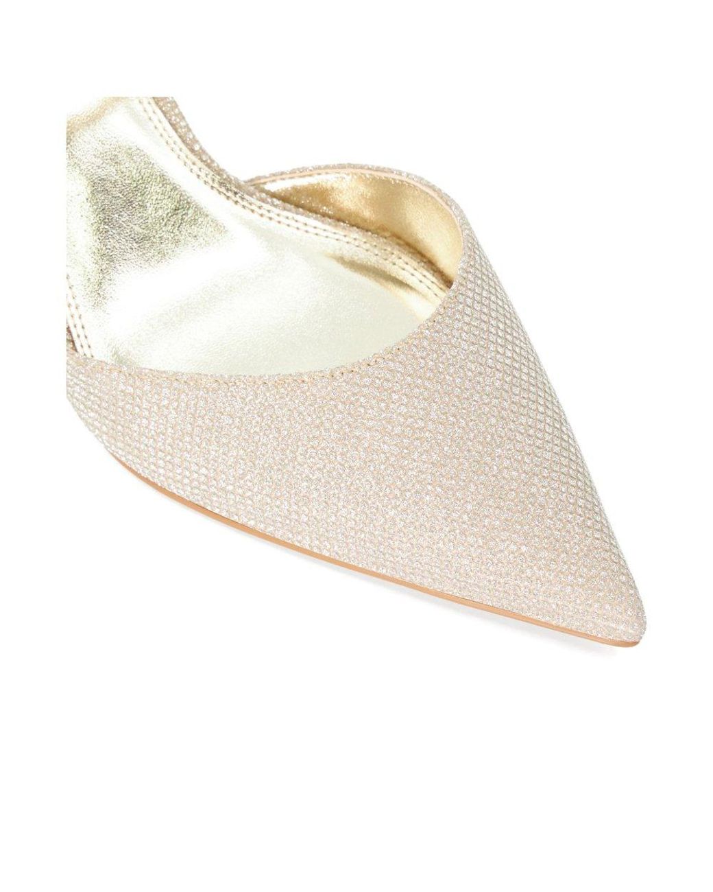 Dune White Classical Court Shoes