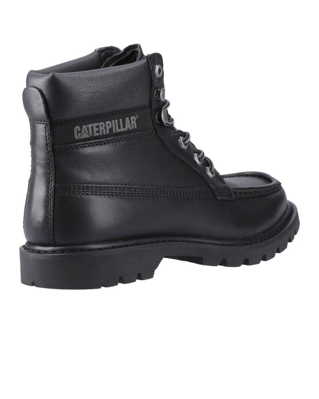 Caterpillar Black Colorado Moc Toe Boots for men