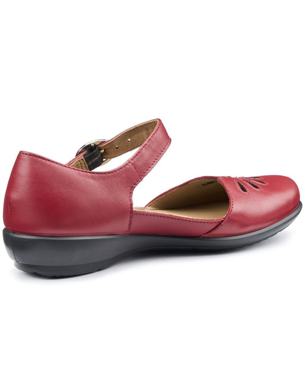 Hotter Pink Eloise Wide Fit Mary Jane Shoes