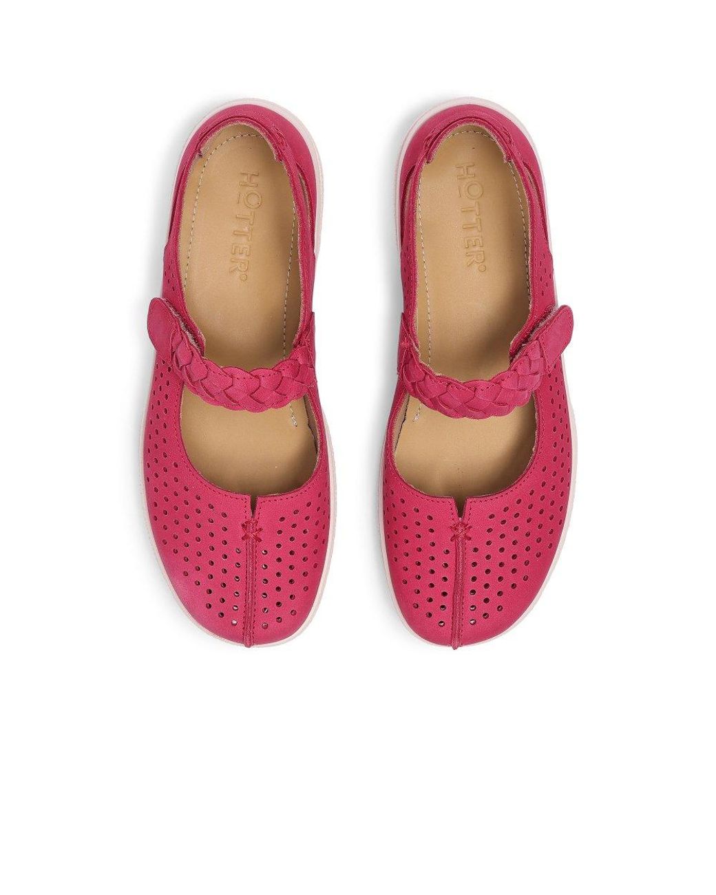 Hotter Pink Quake Ii Mary Jane Shoes