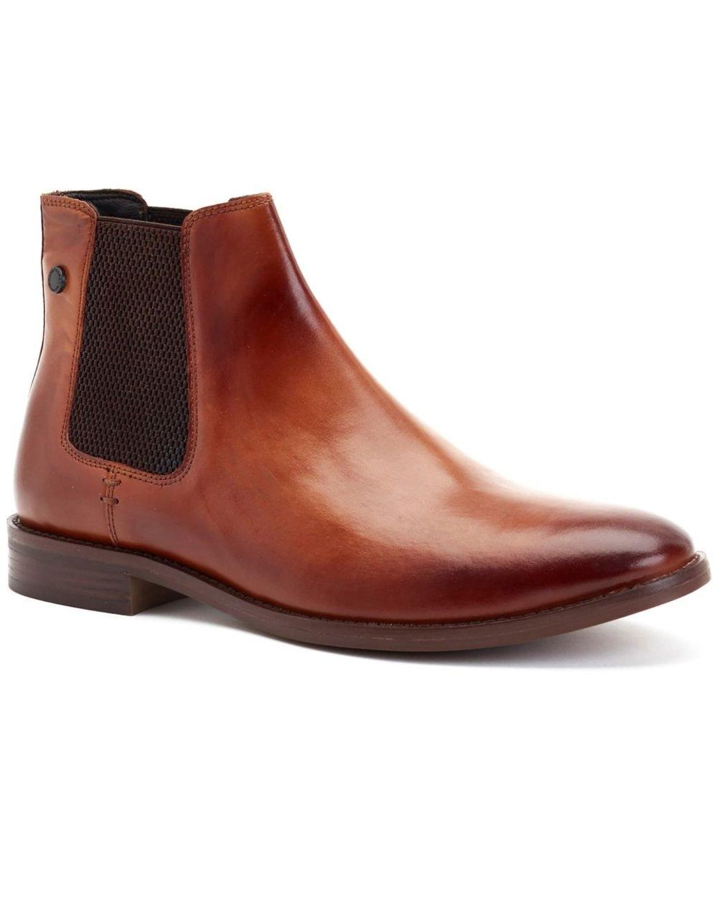 Base London Brown Virgil Ankle Boots for men