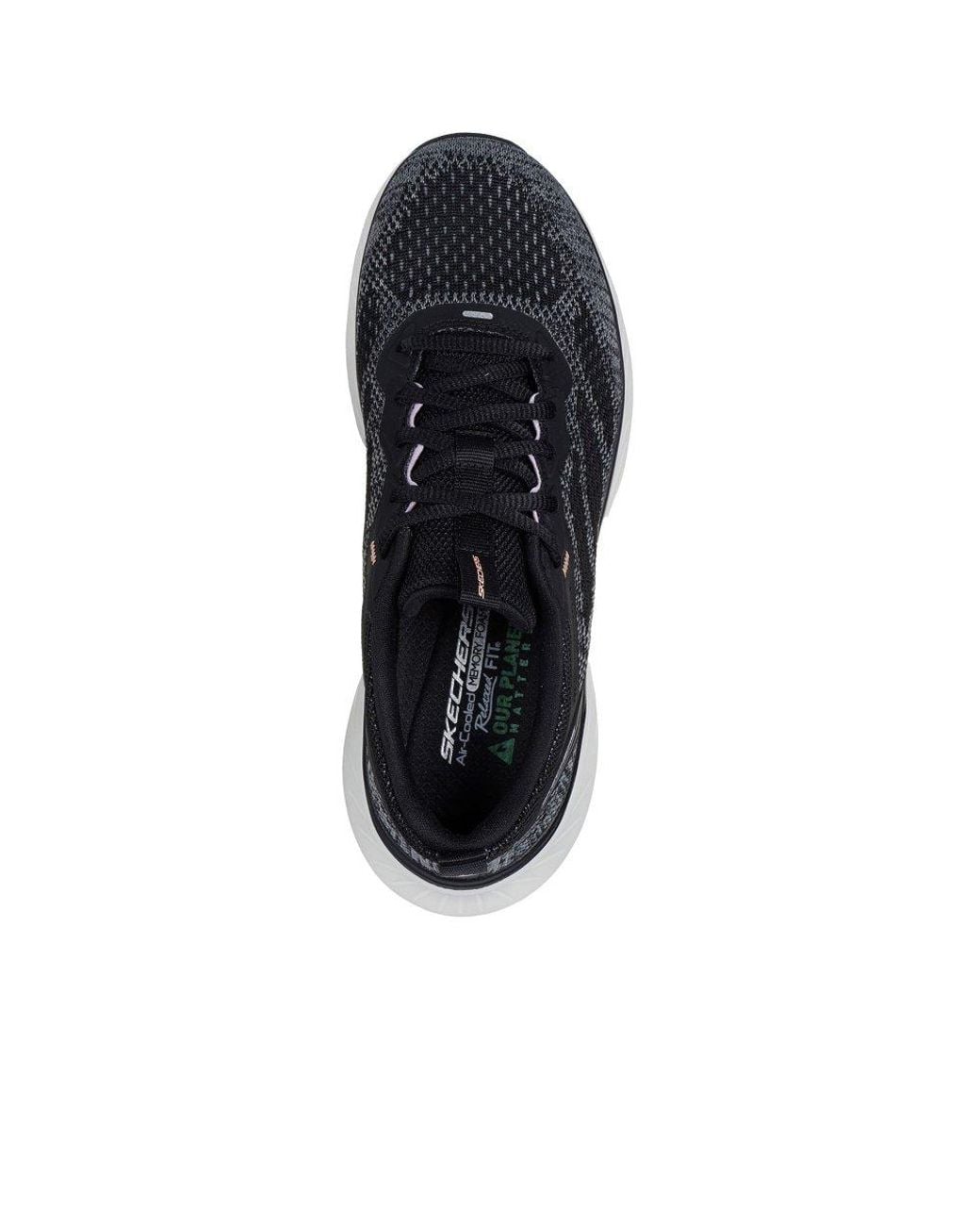 Skechers Black Edgeride Power Flow Trainers