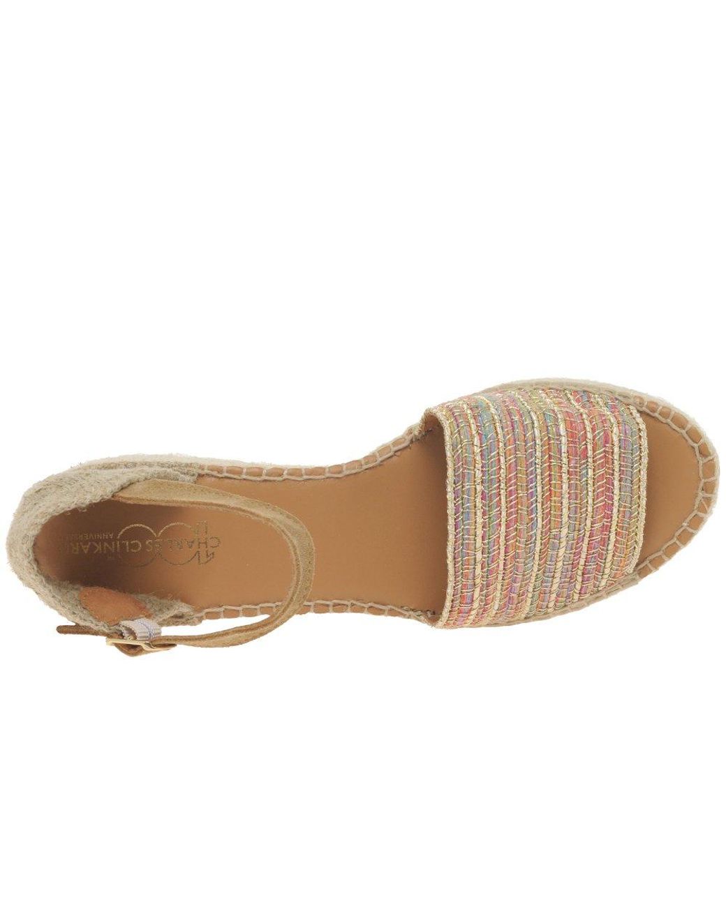 Toni Pons Metallic Ivet Espadrille Wedge Sandals