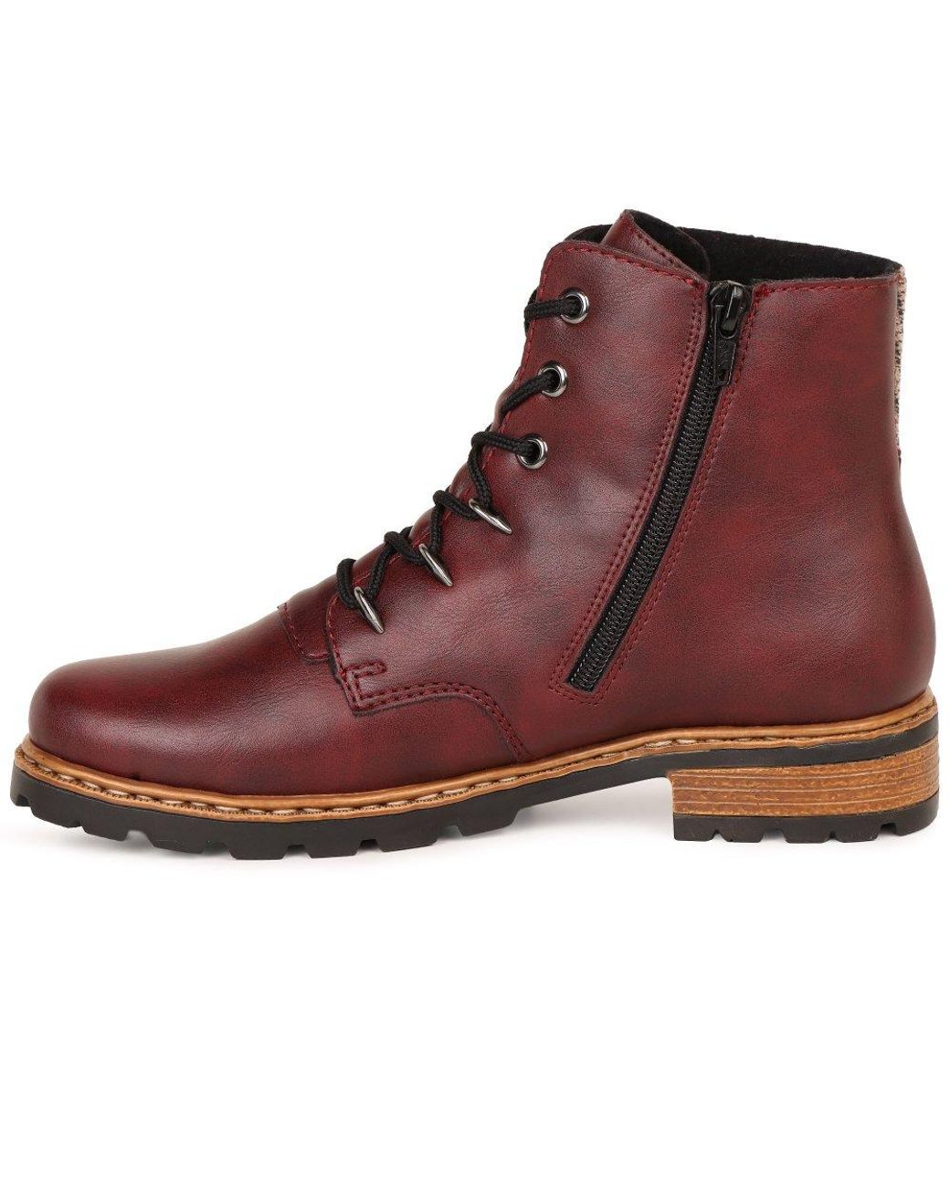 Rieker Brown Brompton Ankle Boots