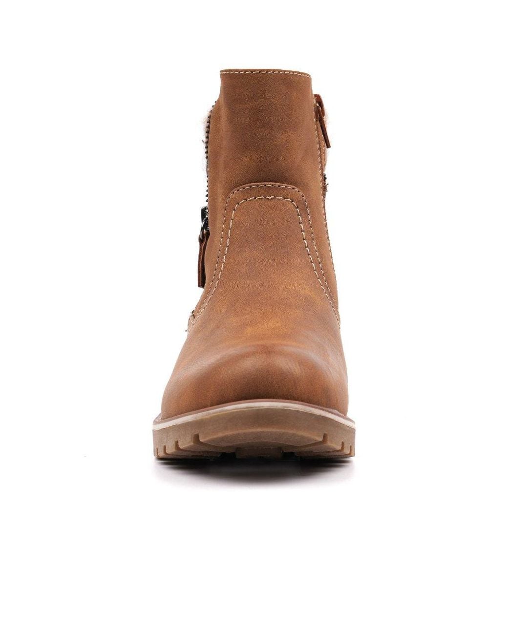 Lunar Brown Breeze Ankle Boots