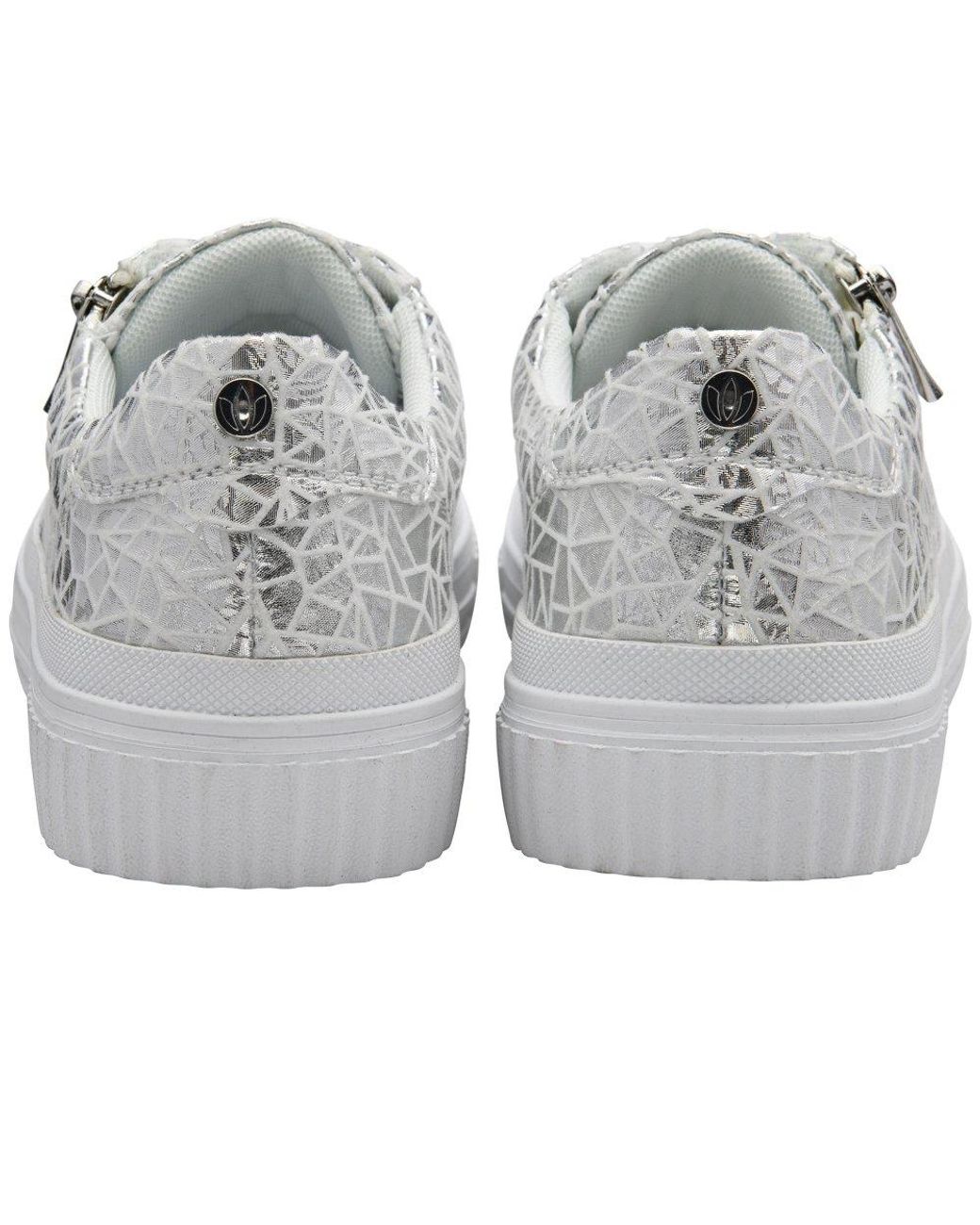 Lotus White Alexa Trainers