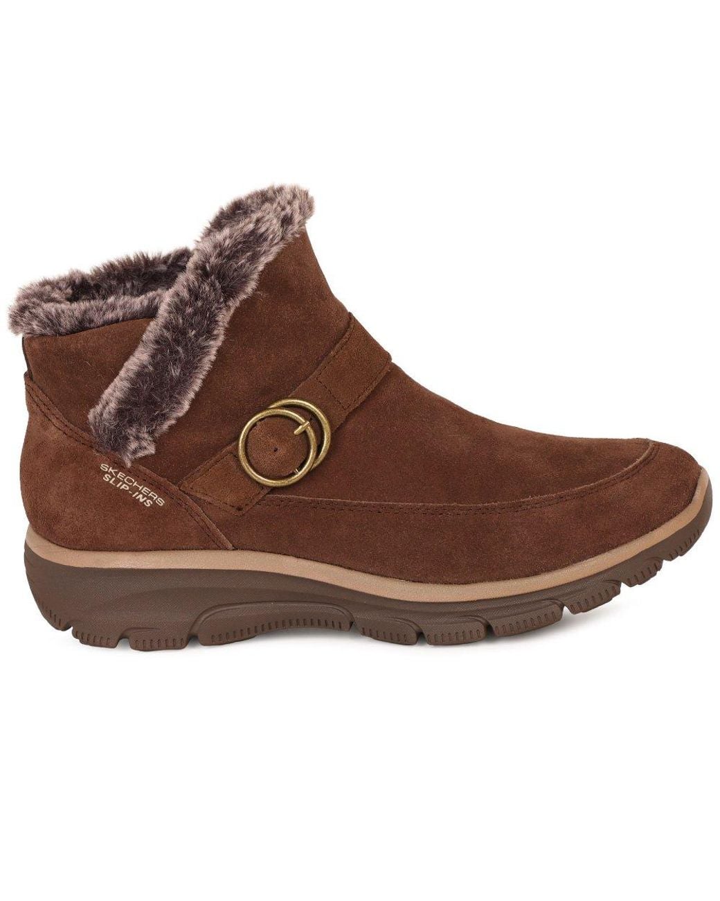 Skechers Brown Slip