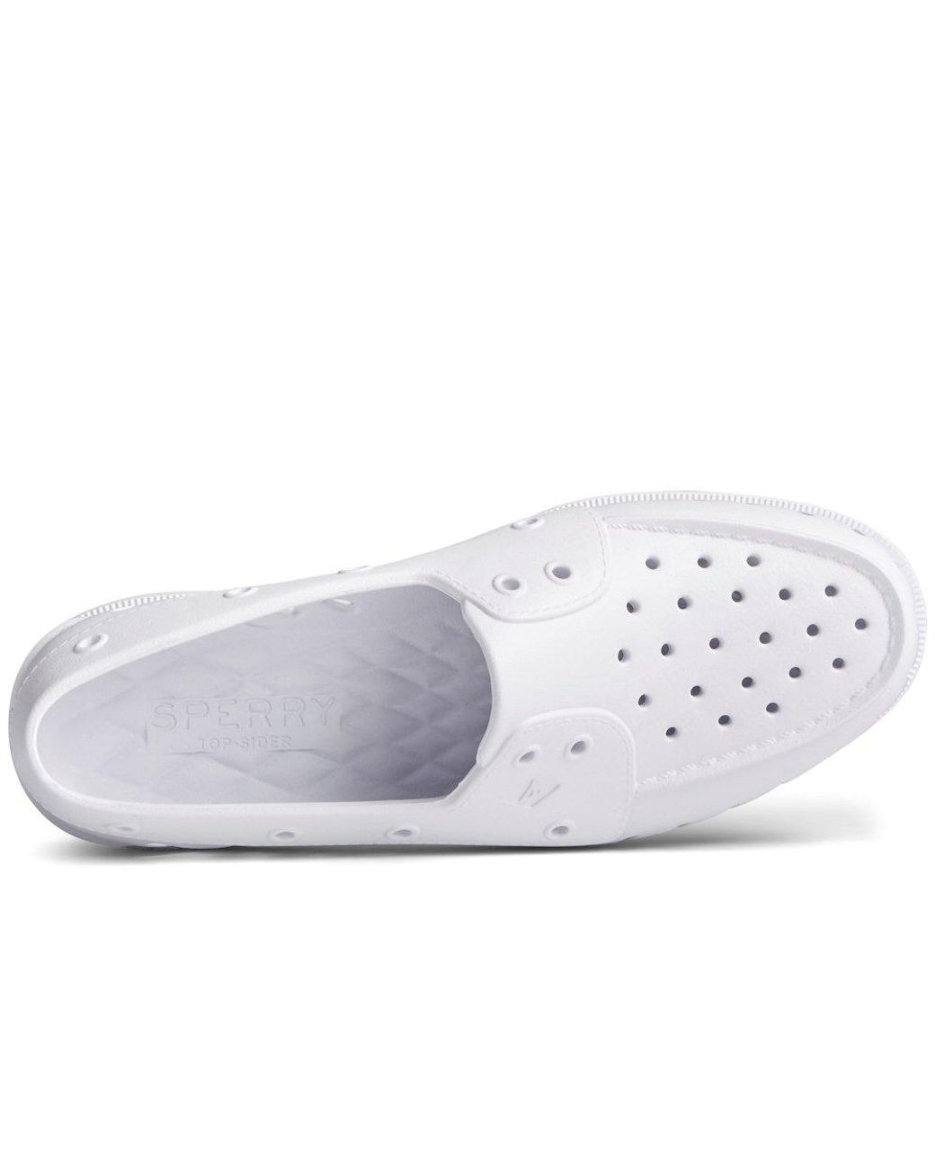 Sperry Top Sider Authentic Orginal Float Boat Shoes in White for
