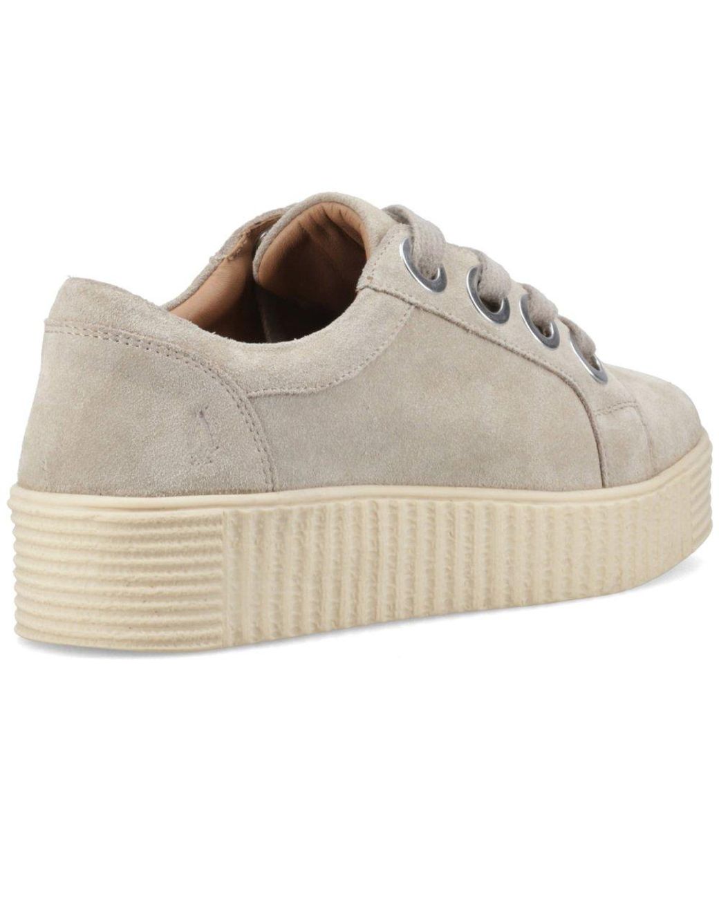 Hush Puppies White Tamsin Trainers