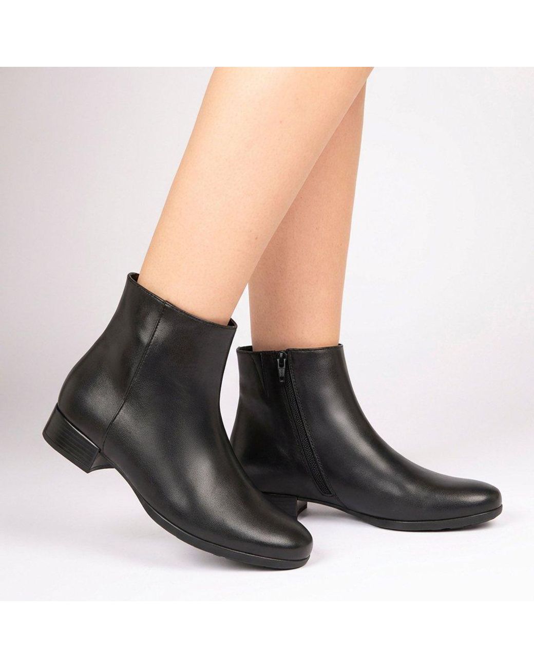 Gabor Blue Buzz Ankle Boots