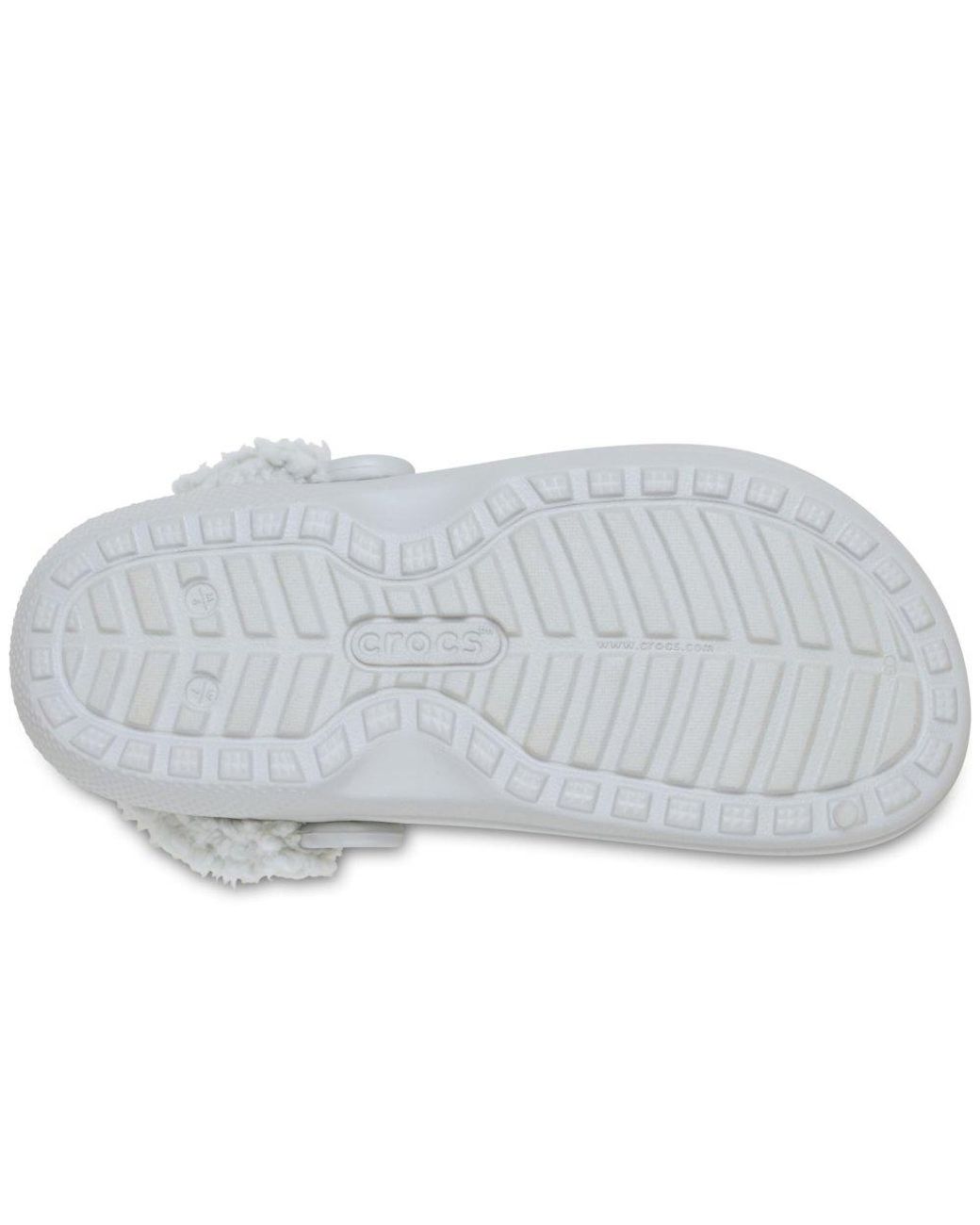 CROCSTM Black Classic Fleece Lined Clog for men