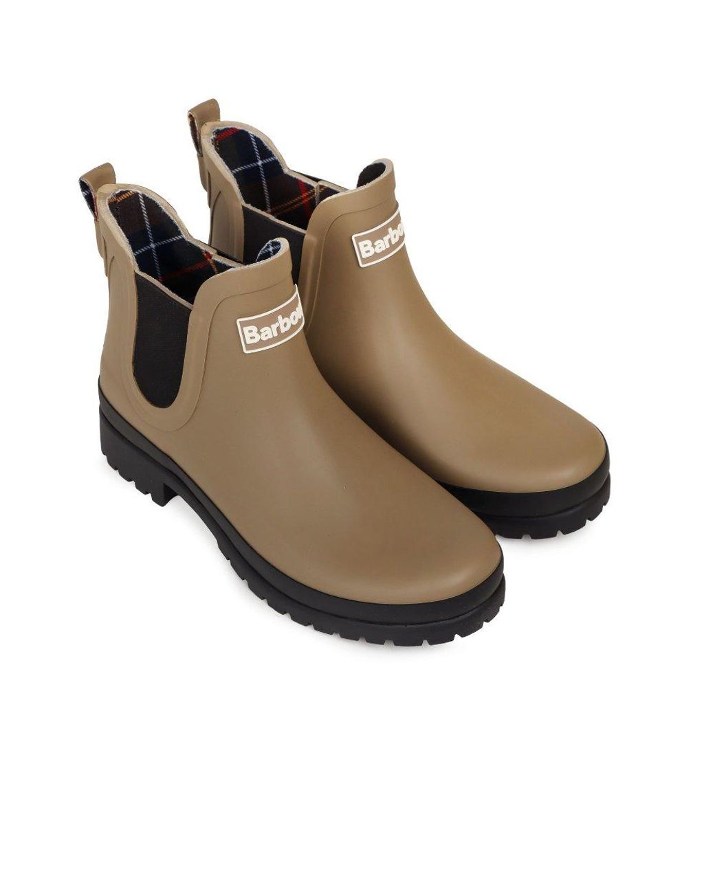 Barbour Brown Mallow Wellingtons