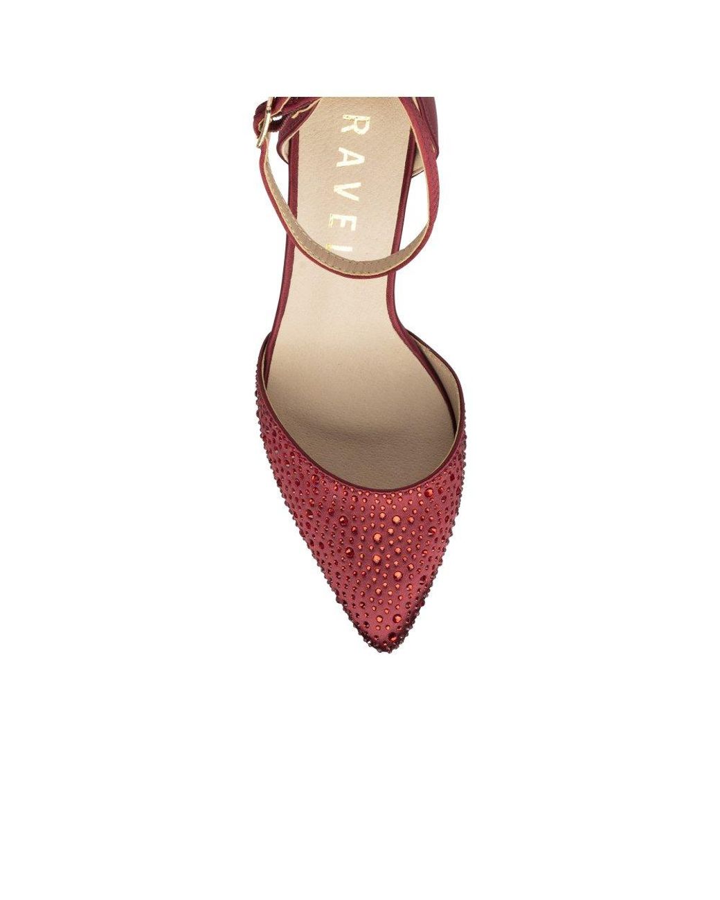 Ravel Red Hale Heeled Shoes
