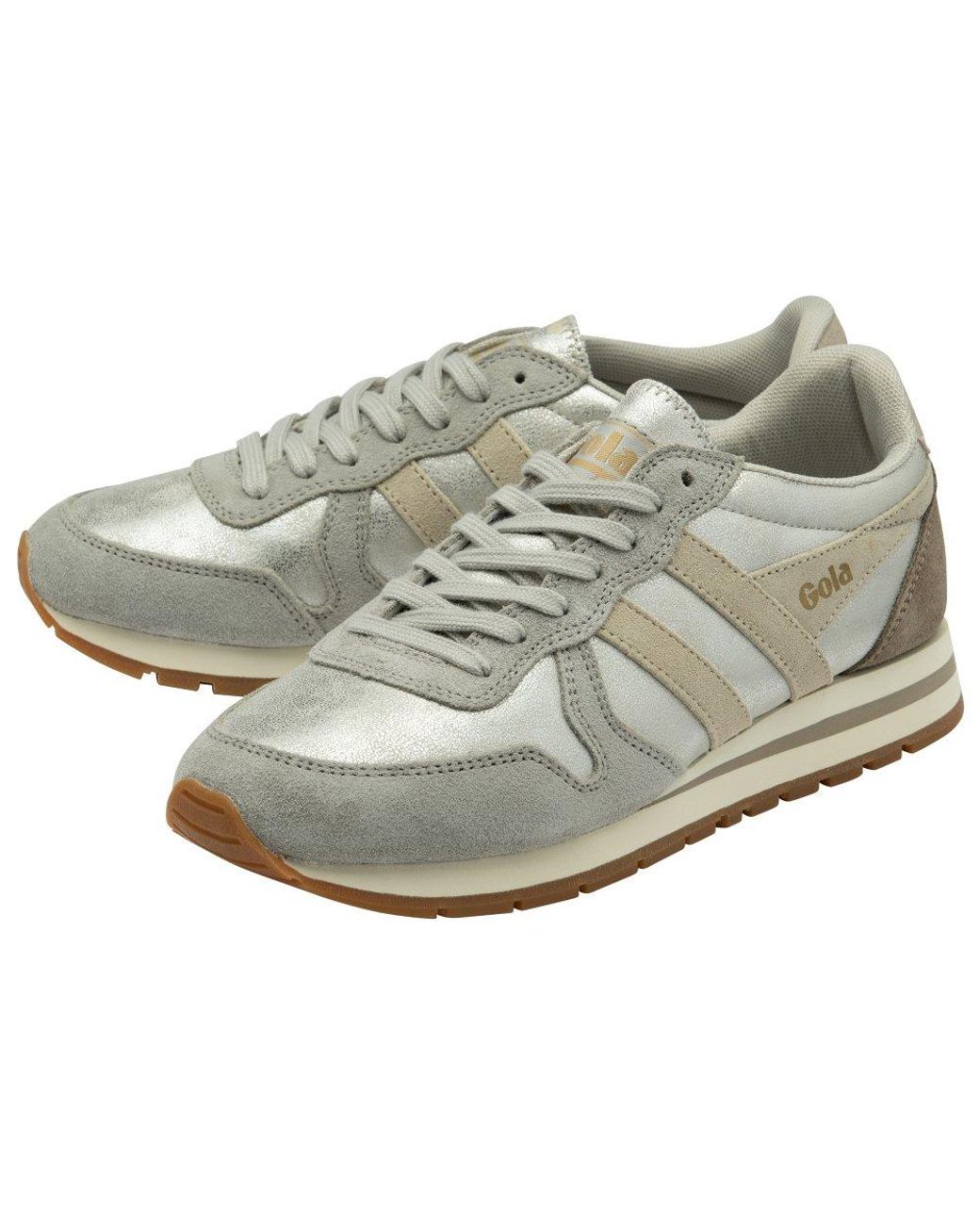 Gola Gray Daytona Blaze Trainers