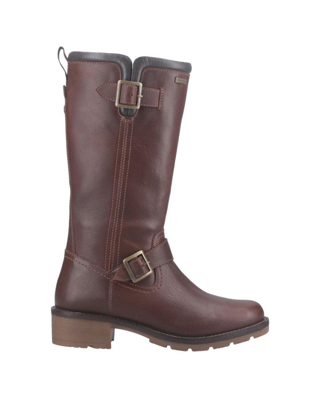 Hunter Brown Skye Long Boots