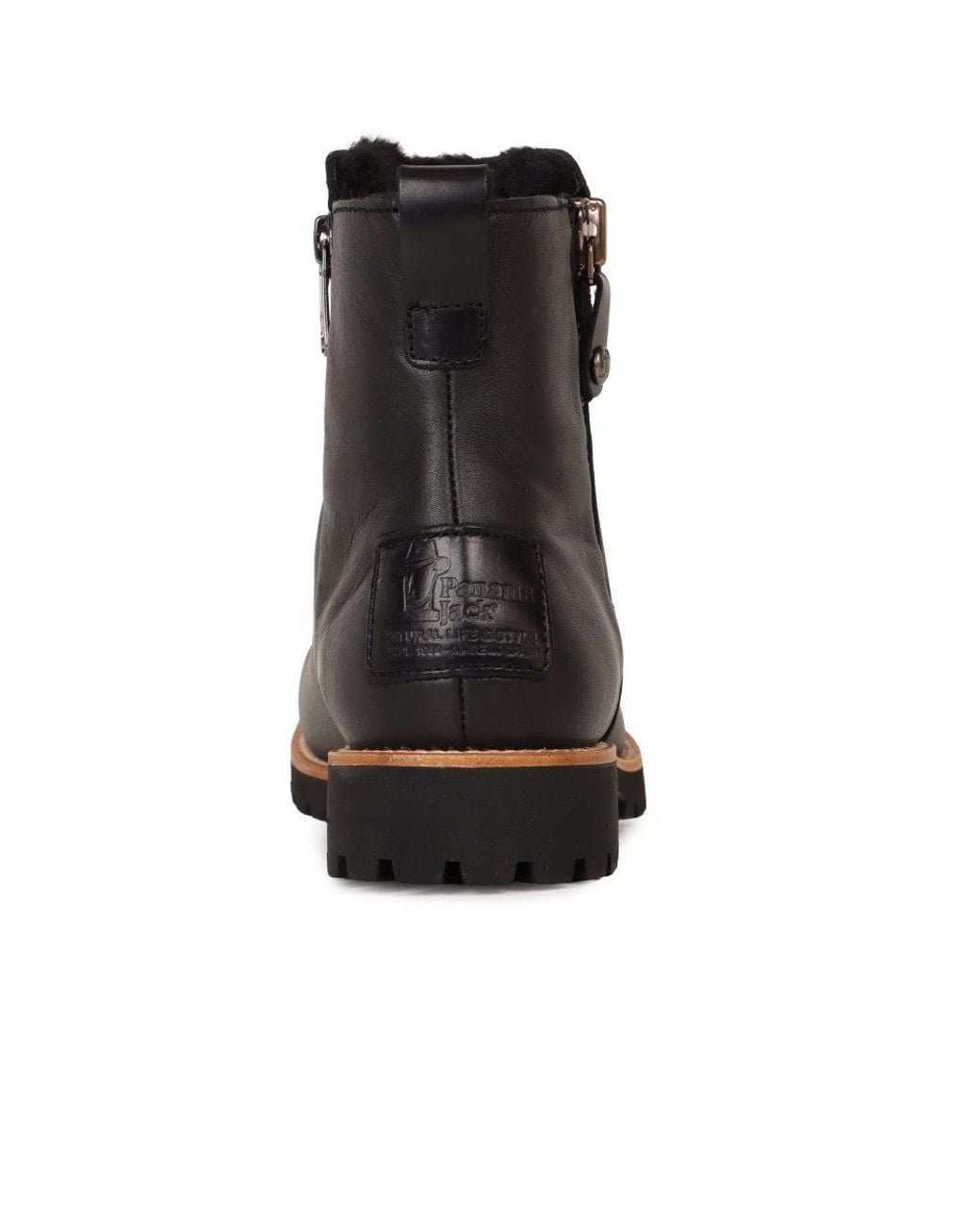 Panama Jack Black Fiore Trav B1 Ankle Boots