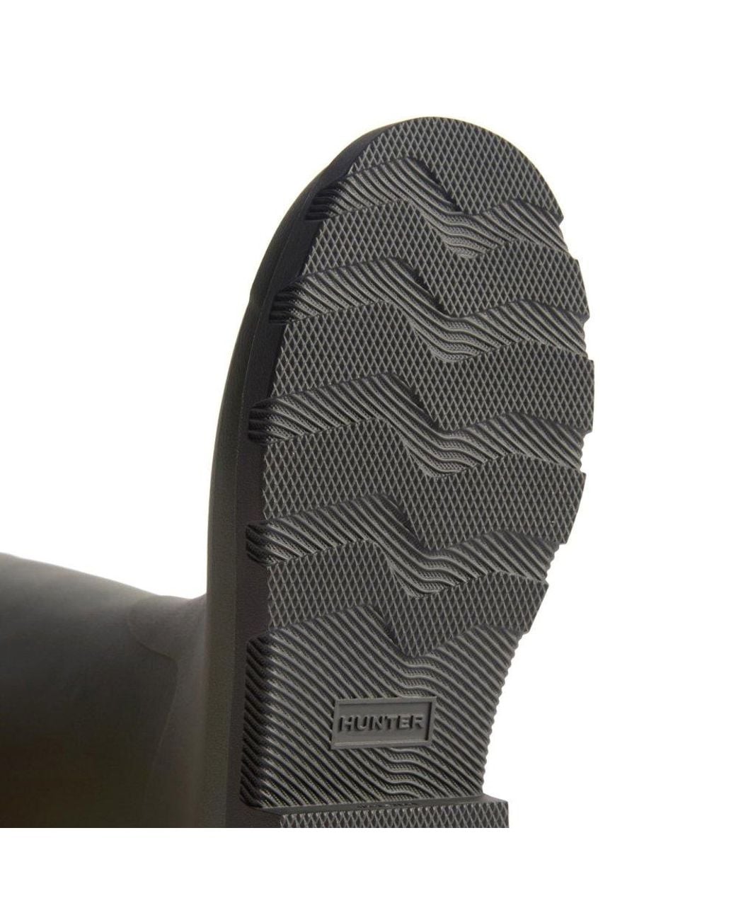 Hunter Green Field Downpour Wellingtons