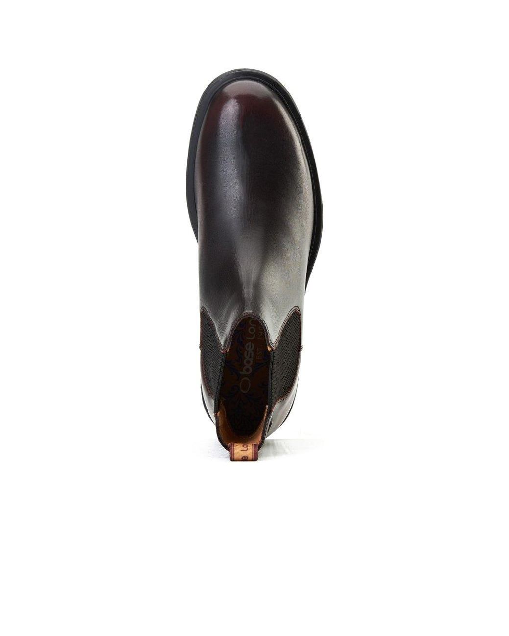 Base London Black Roebuck Chelsea Boots for men
