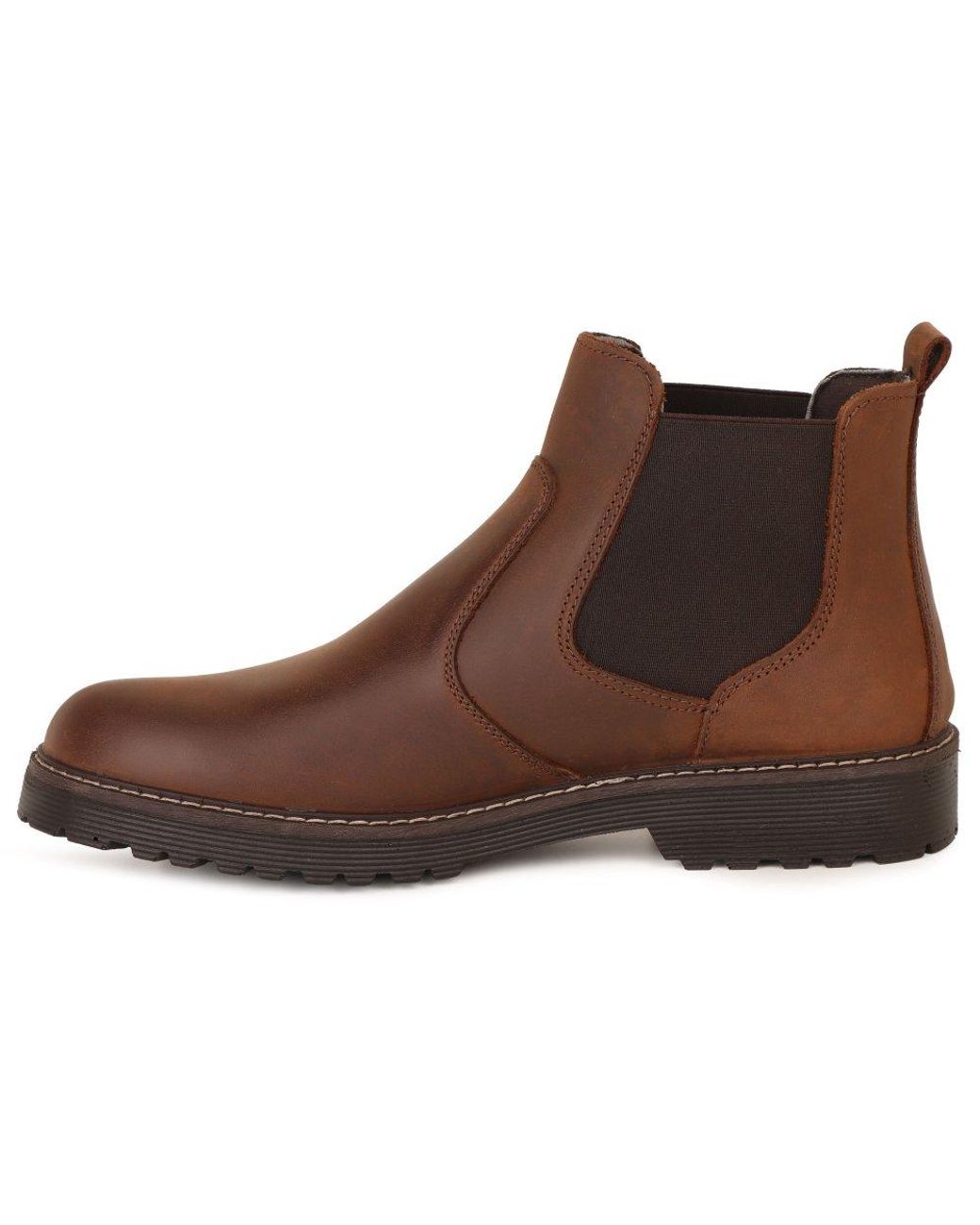 Charles Clinkard Brown Clint Waterproof Chelsea Boots for men