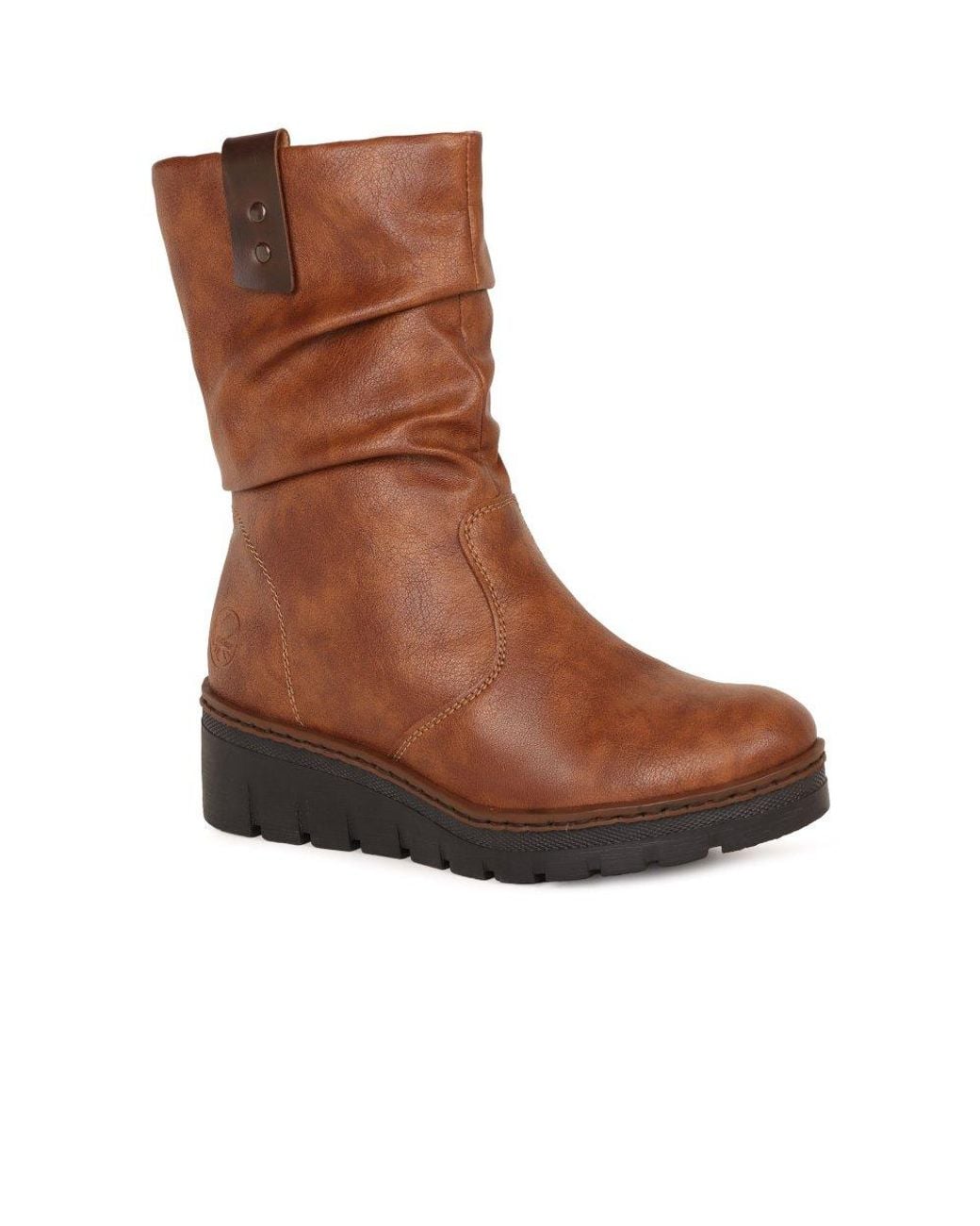 Rieker Brown Croft Ankle Boots