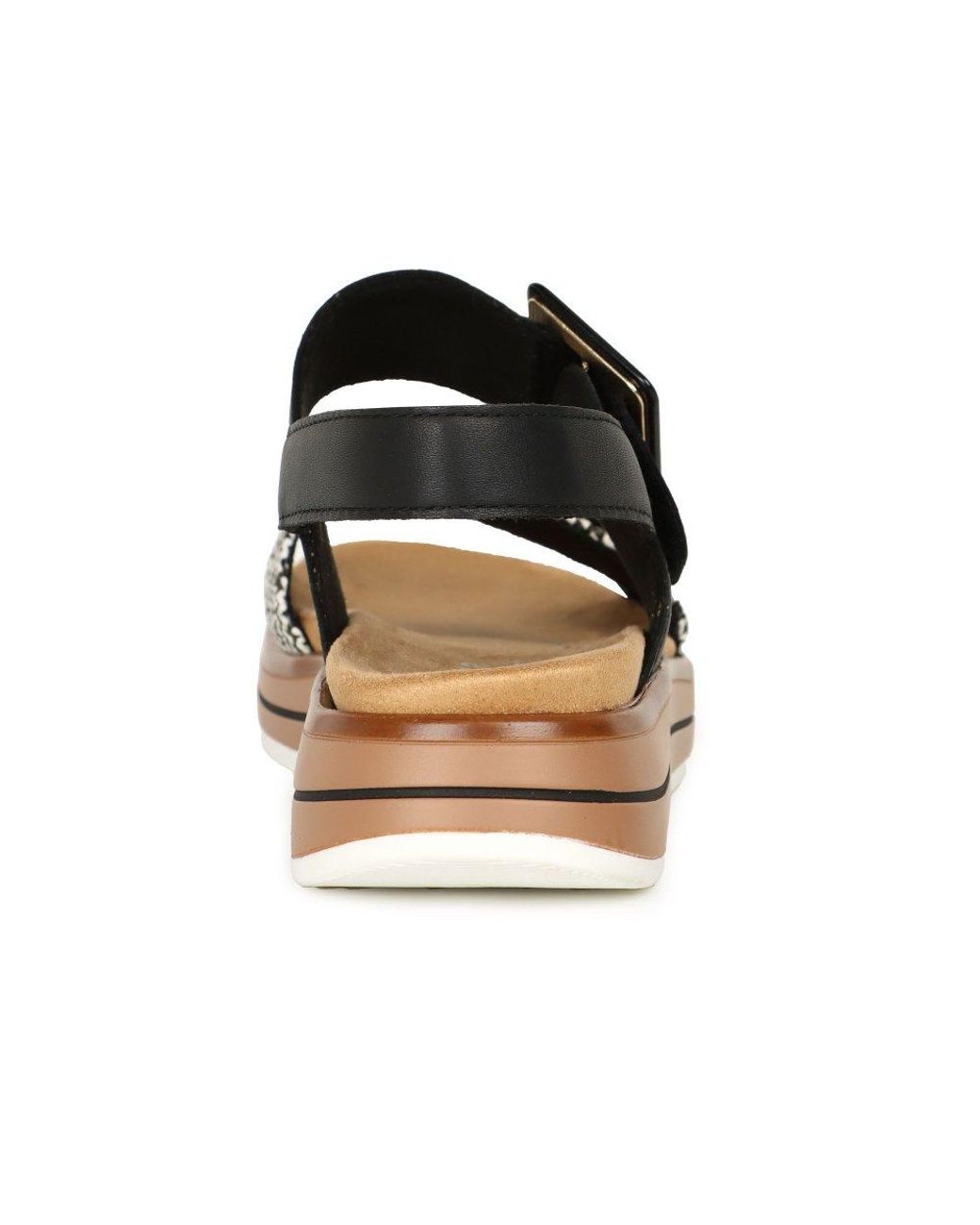 Remonte Black Manila Sandals