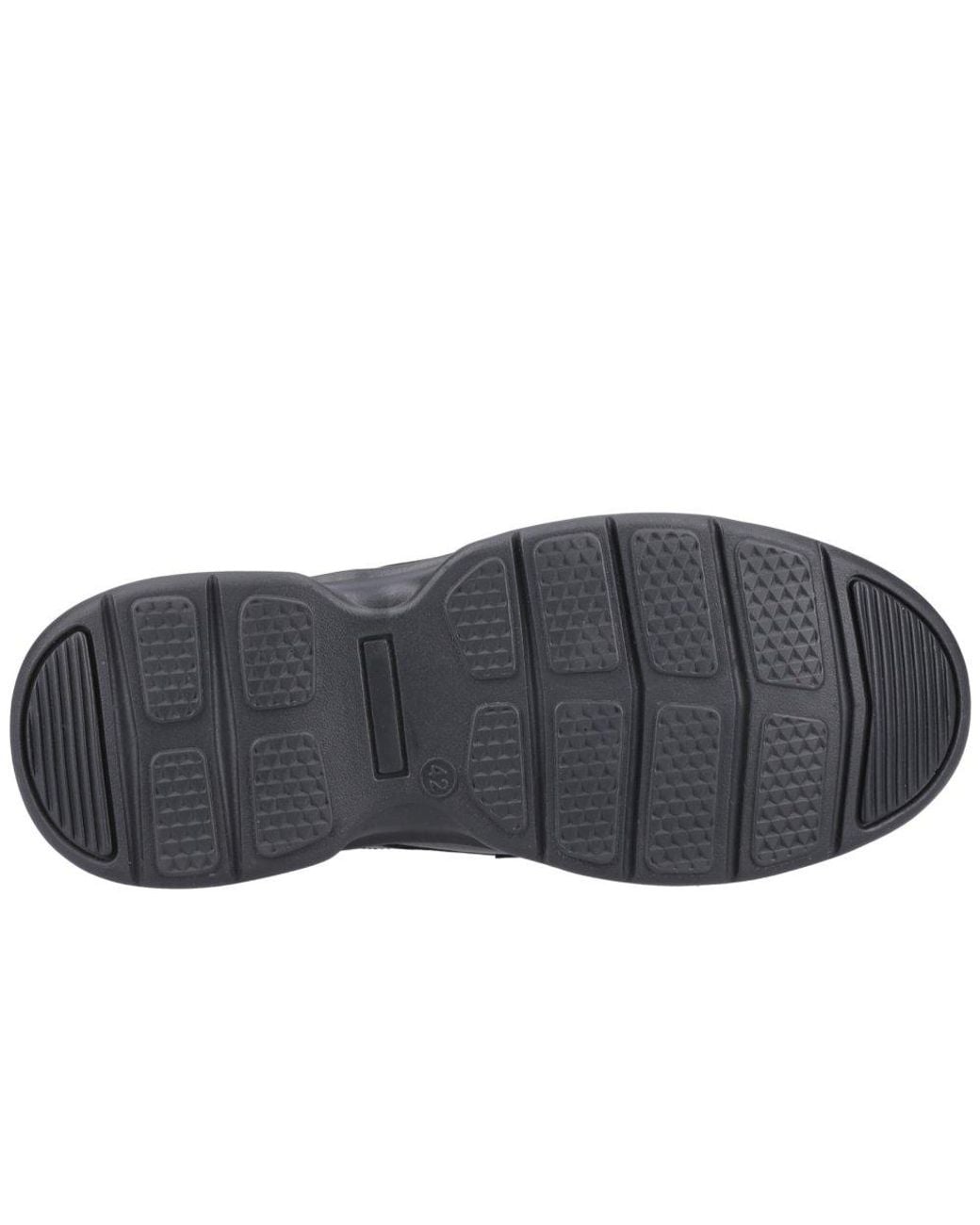 Hush Puppies Black Hugh Shoes for men