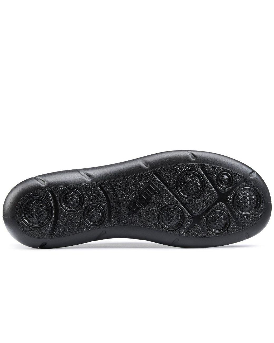 Hotter Black Dew Ii Extra Wide Fit Shoes