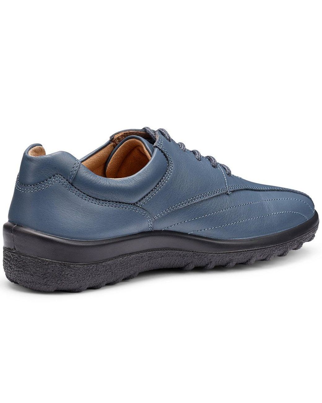 Hotter Blue Tone Ii Wide Fit Shoes