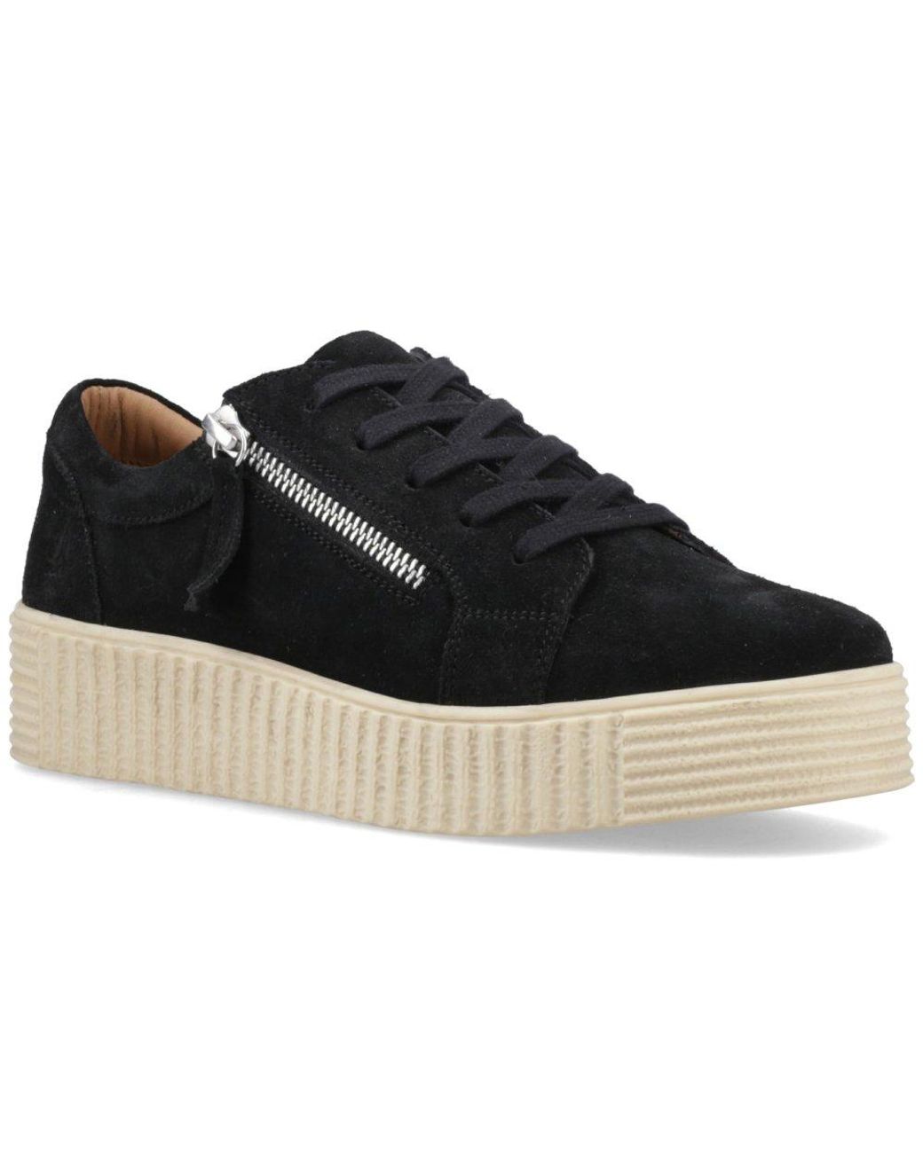 Hush Puppies Black Tara Trainers