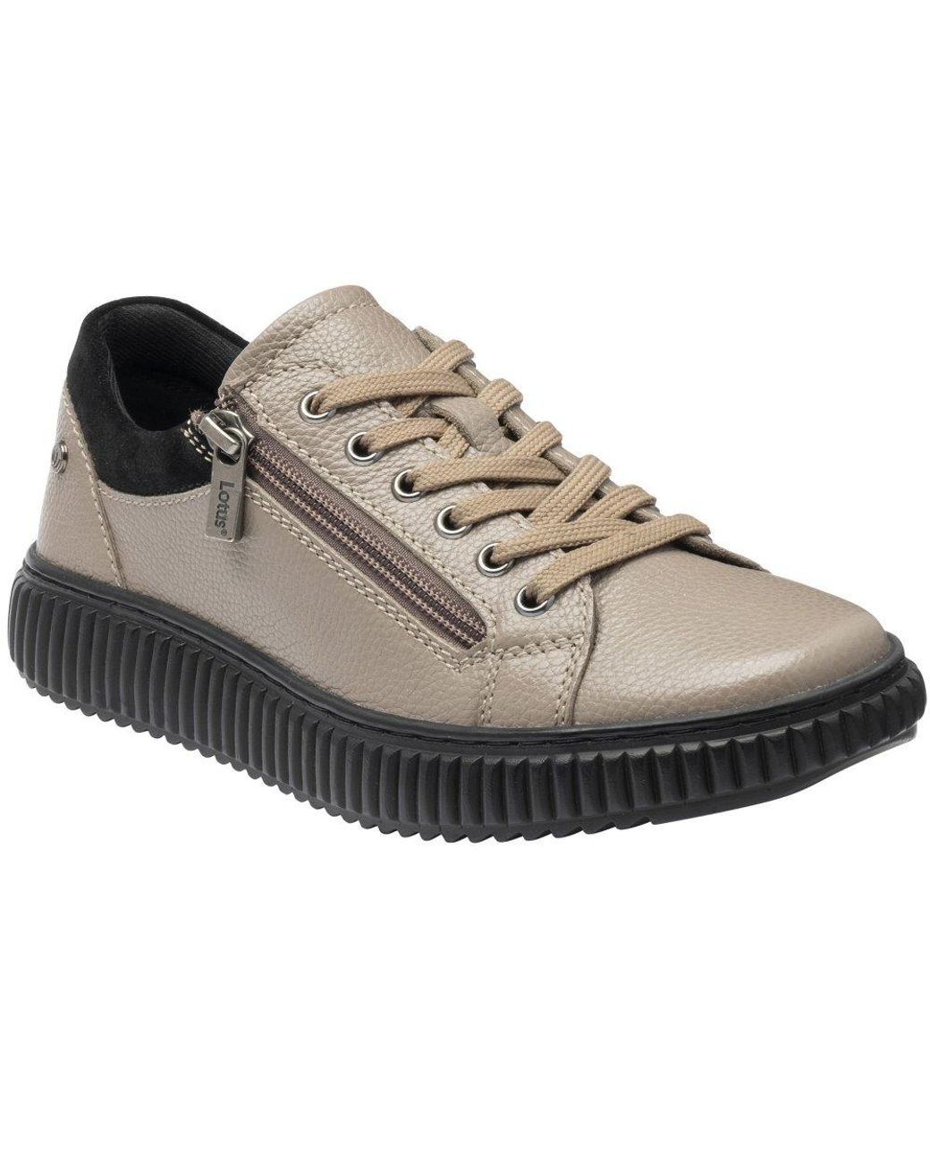 Lotus Gray Juna Trainers