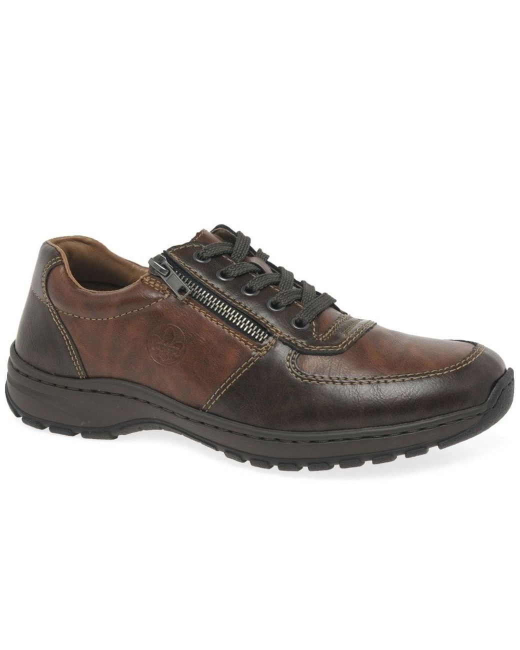 Rieker Brown Ambleside Casual Shoes for men