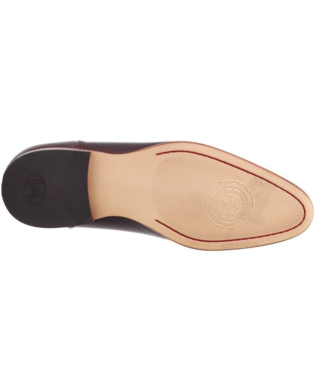 Base London Purple Bruno Penny Loafer for men