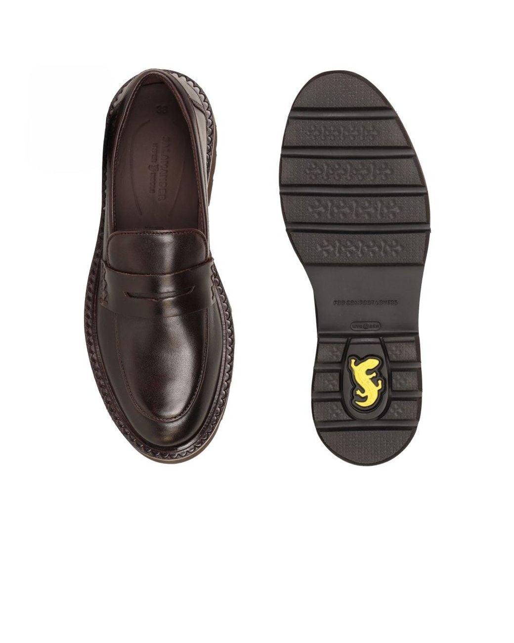 Salamander Brown Kusel Loafers